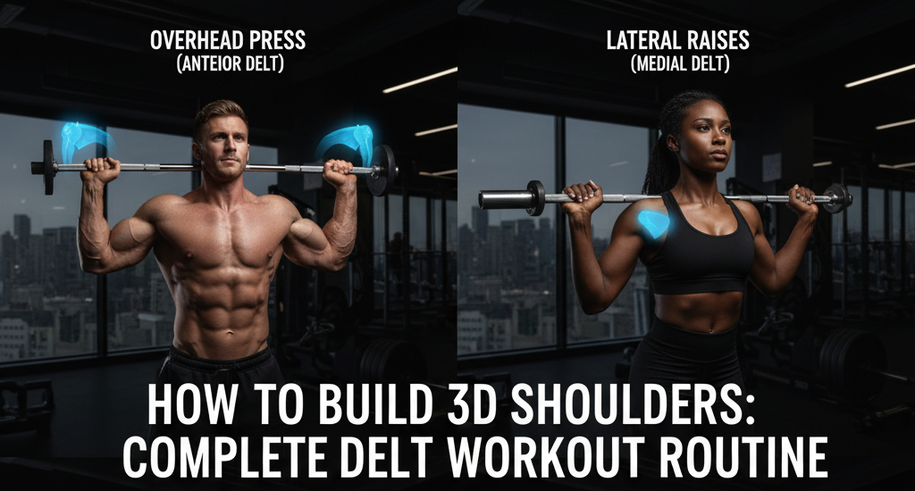 How to Build 3D Shoulders: Complete Delt Workout Routine