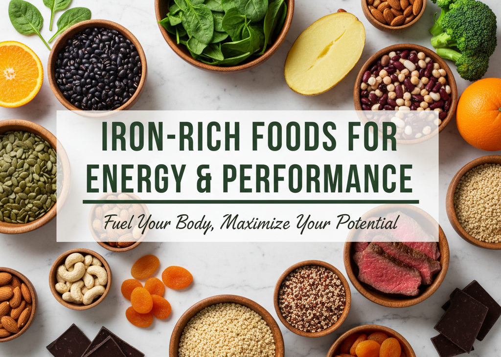 Best Iron-Rich Foods for Energy & Performance