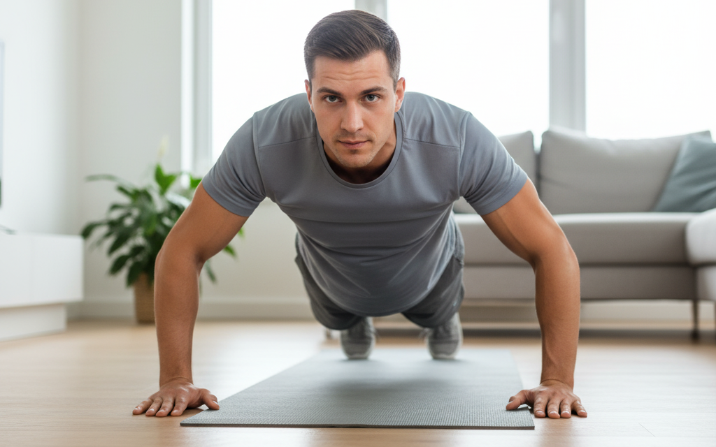 Home Chest Workout – No Equipment Required