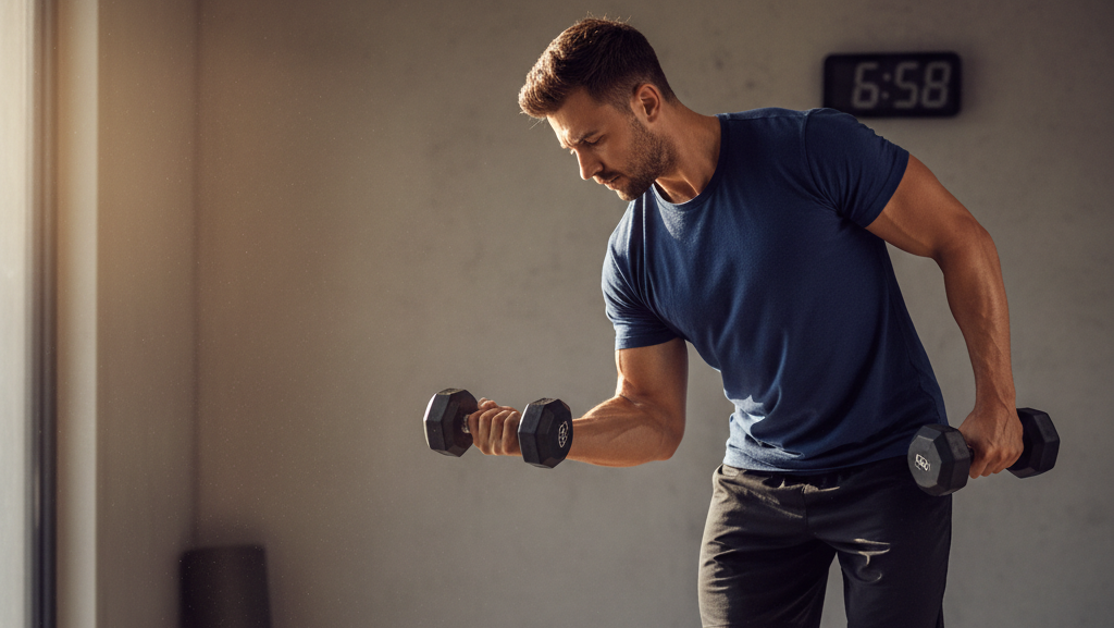 7-Minute Bicep Blast Routine for Busy People