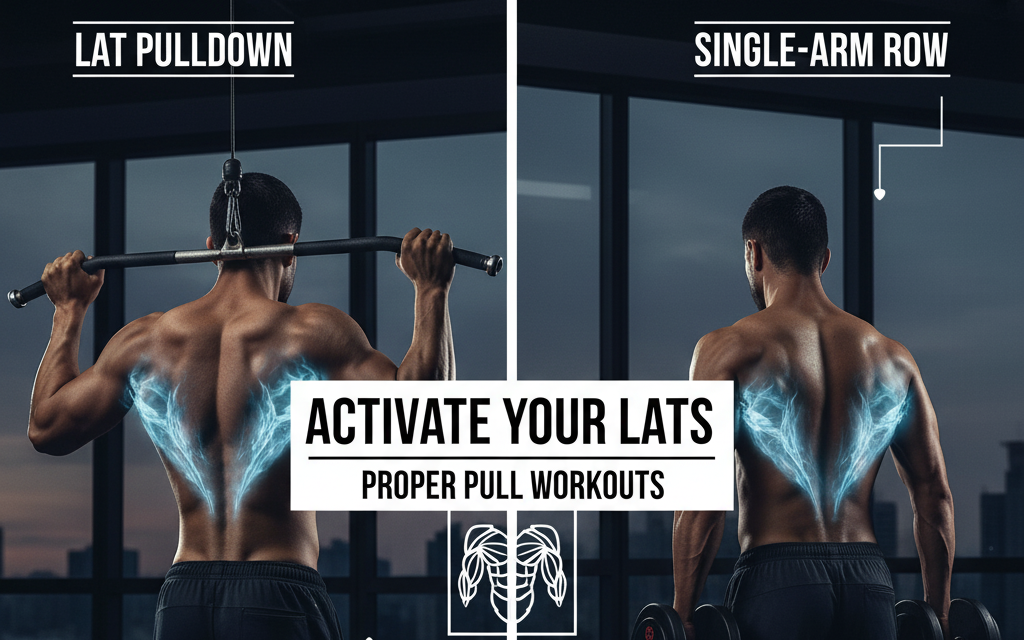 How to Activate Lats Properly During Pull Workouts