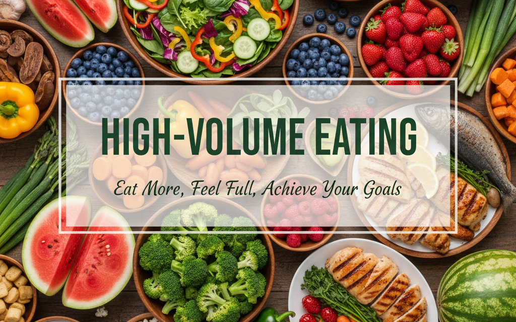 High-Volume Eating: Lose Fat Without Being Hungry