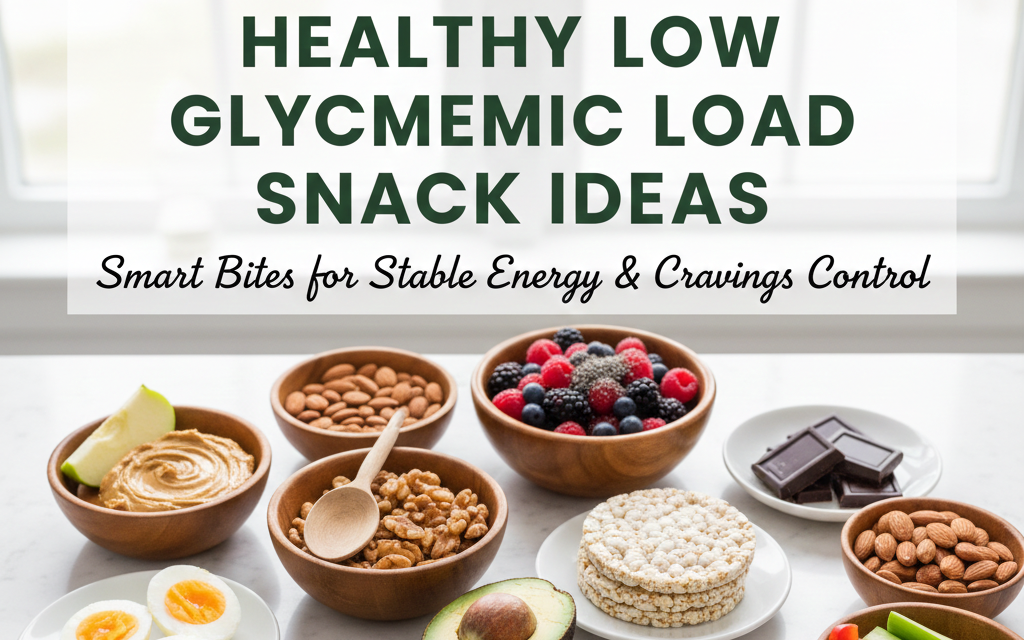 Healthy Low Glycemic Load Snacks Ideas