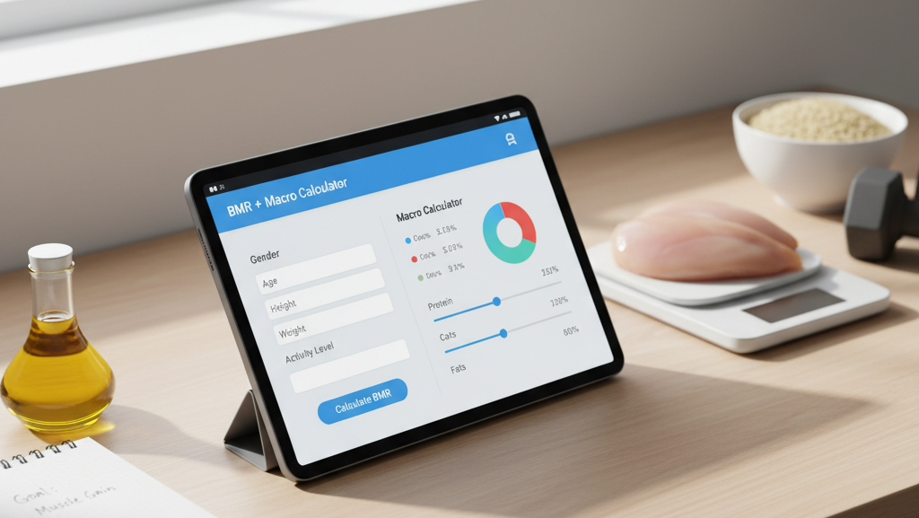 BMR + Macro Calculator: Fuel Muscle Growth Correctly
