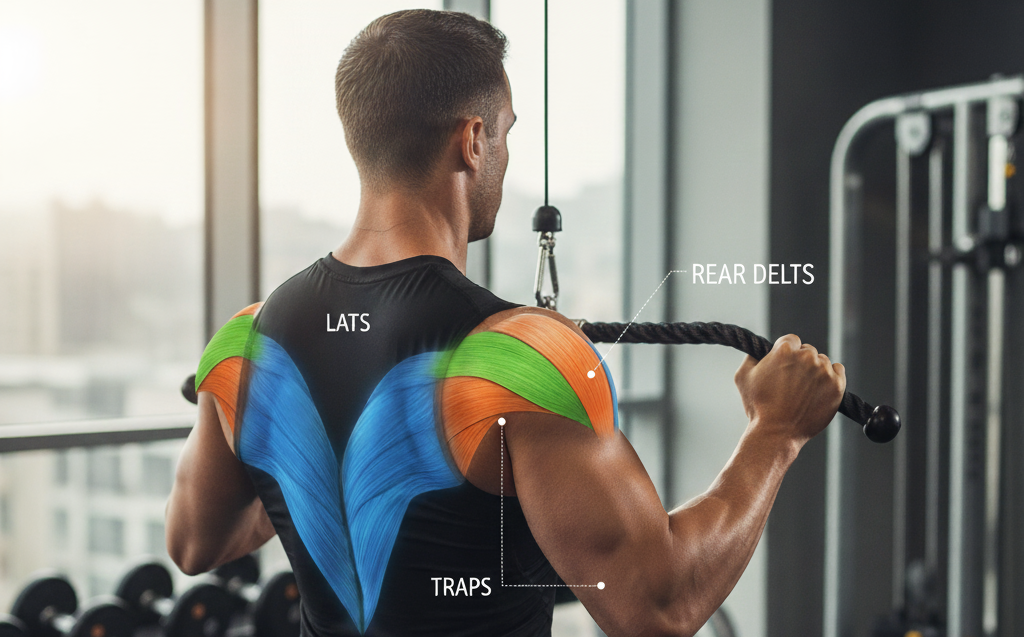 Back Day Split: Combining Lats, Traps, and Rear Delts Efficiently